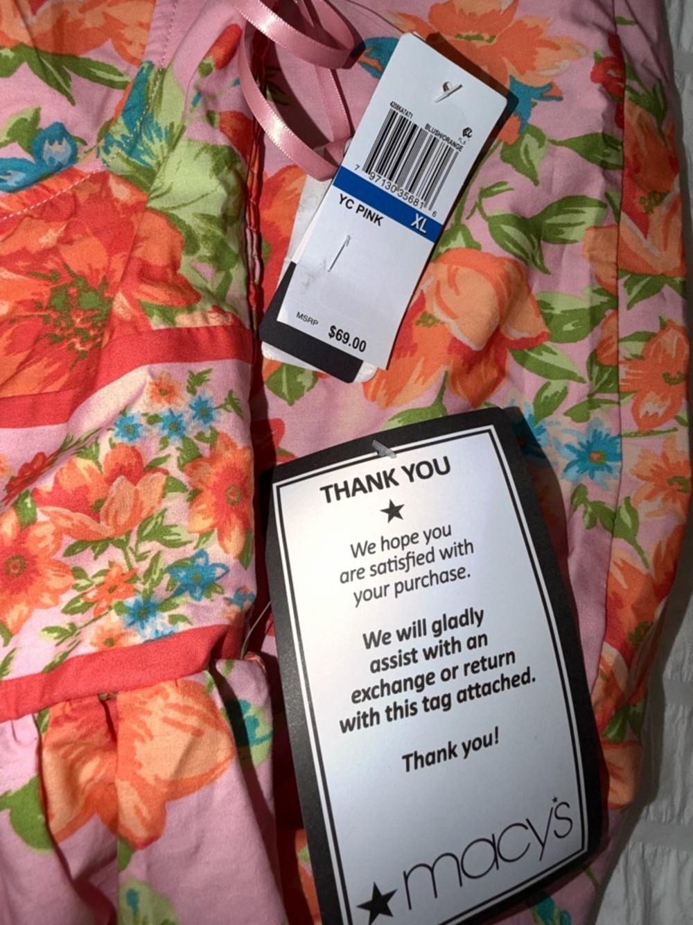 Floral Printed Sweetheart Neck Midi Dress XL - Picture 2 of 8